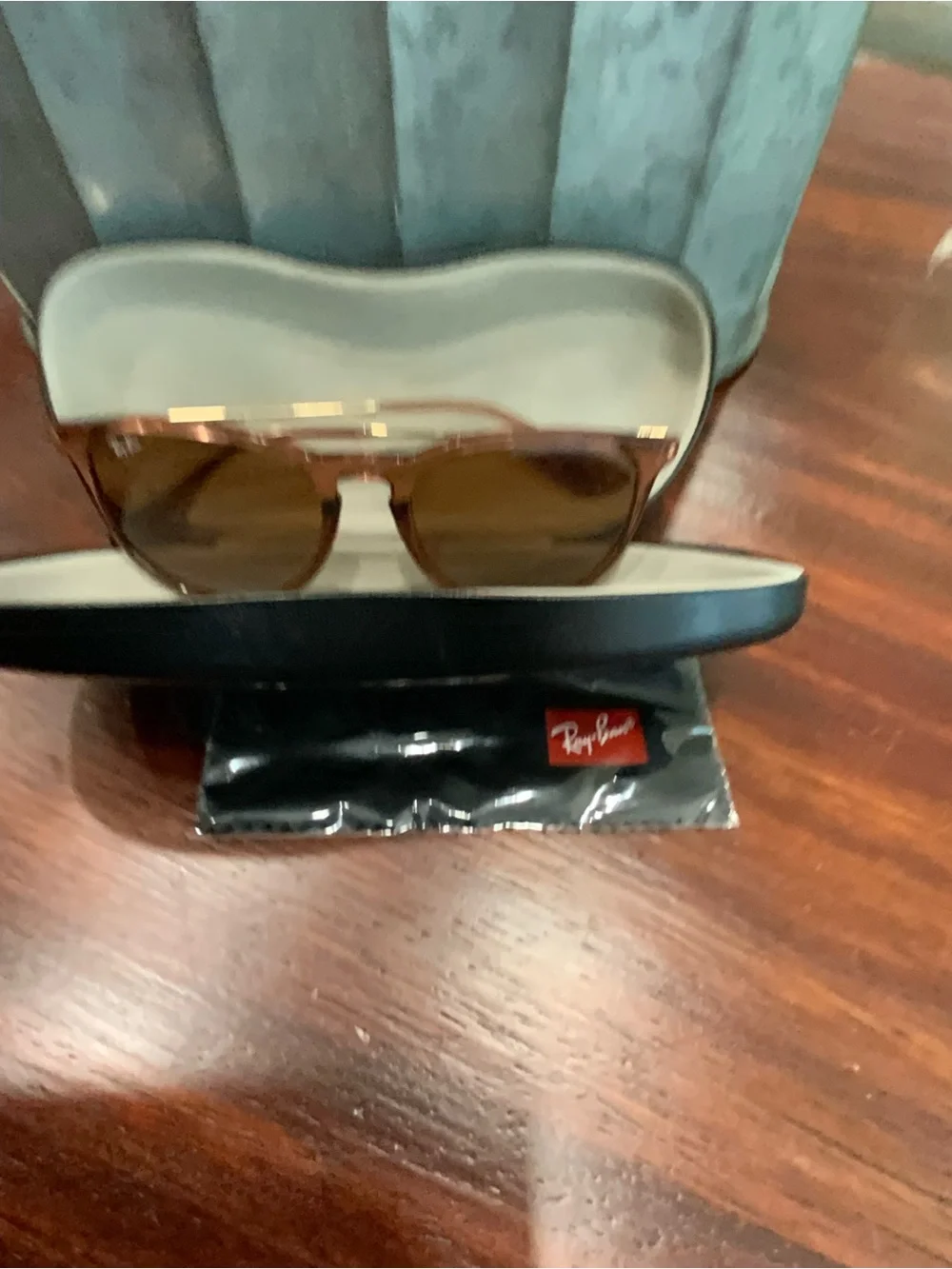 Ray-Ban Women's Tortoiseshell Sunglasses - Brown Lenses